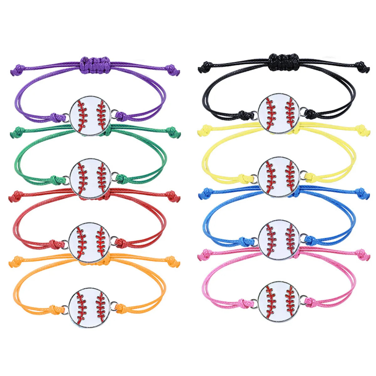 Colorful Beaded Bracelet-Original Design Ball Alloy Enamel Unisex Bracelets