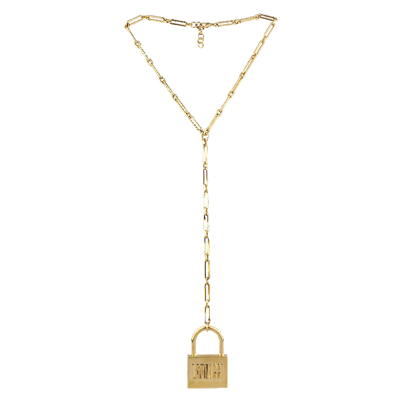 Custom Gold Necklace-IL DUOMO NECKLACE