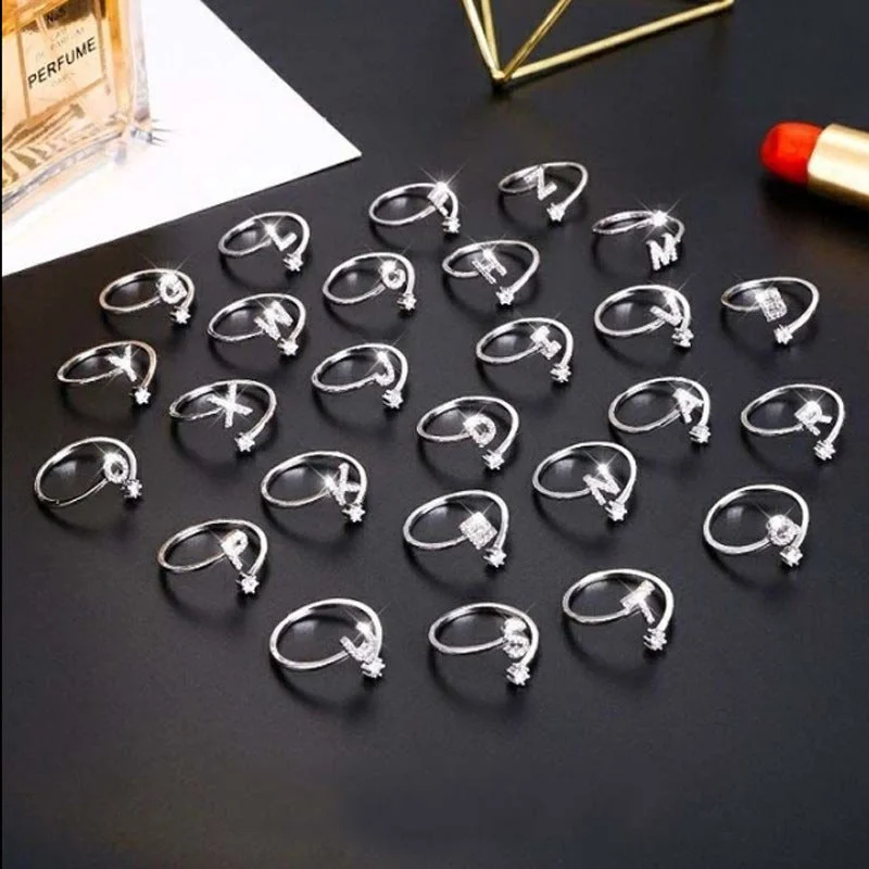 F Letters Ring