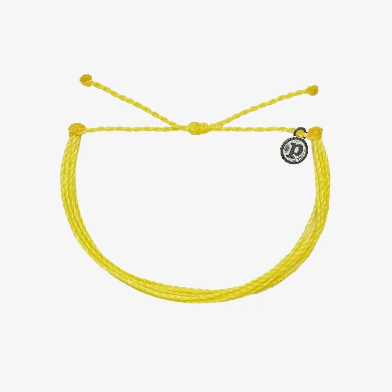 Stackable Gemstone Bracelets-Happy Yellow