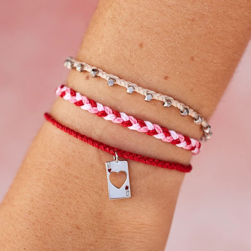 Custom Sterling Silver Bangle-Queen of Hearts Pack