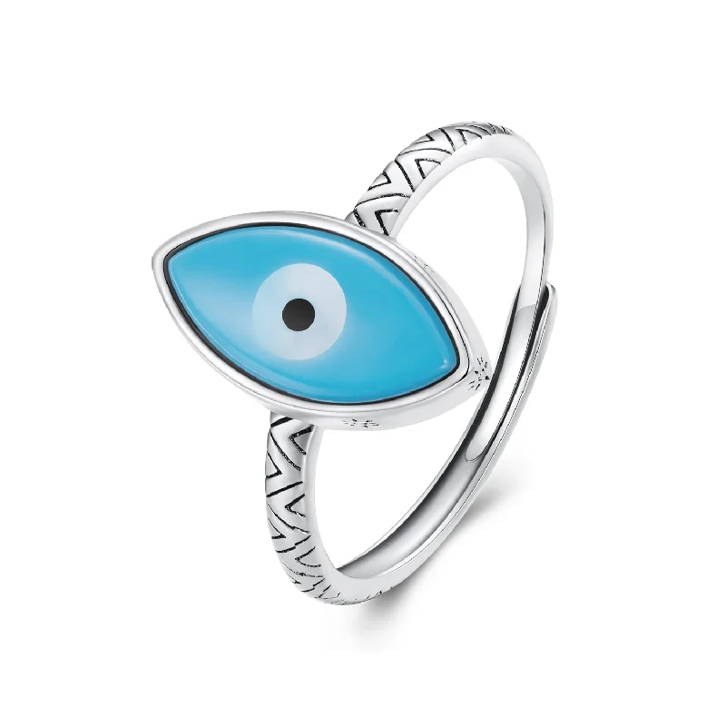 Devil's Eye Open Ring