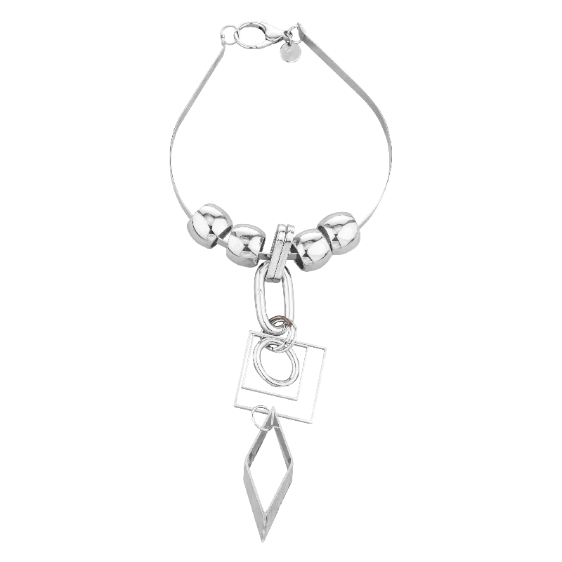 Layered Crystal Pendant Necklace-RHYTHMIC VIBRATION NECKLACE