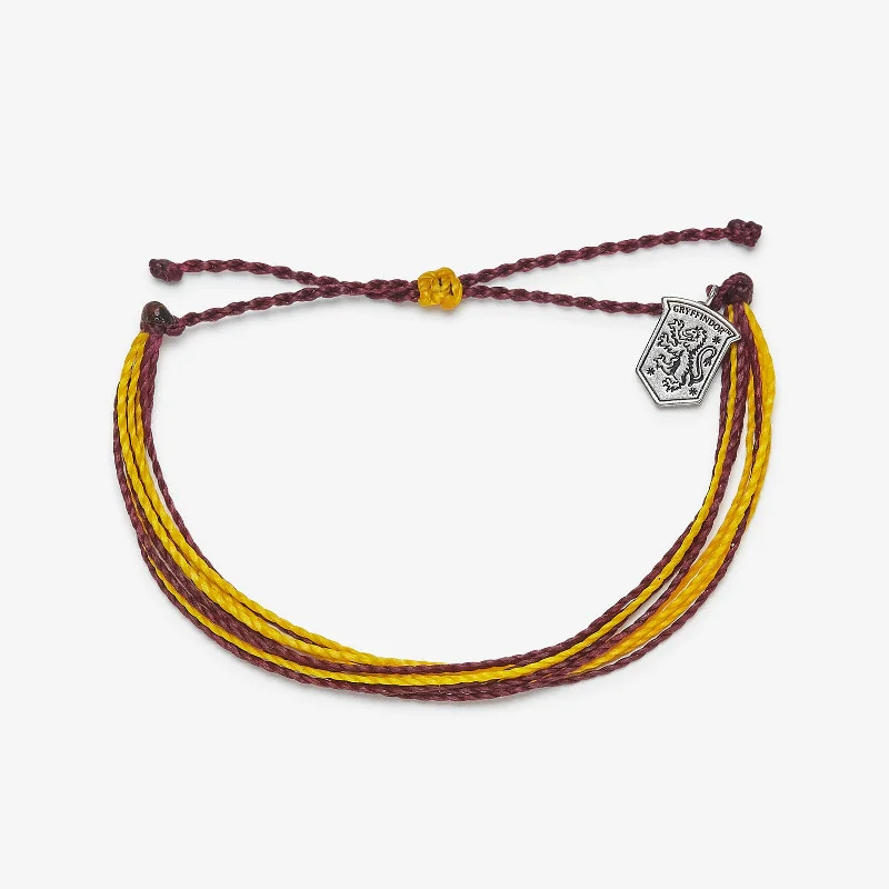 Personalized Friendship Beaded Bracelet-Original Gryffindor™ Charm Bracelet