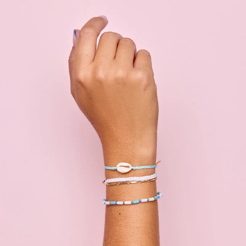 Elegant Silver Link Bracelet-Bahamas Pack