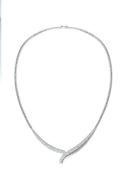 Statement Necklace for Parties-6 ctw Diamond Necklace