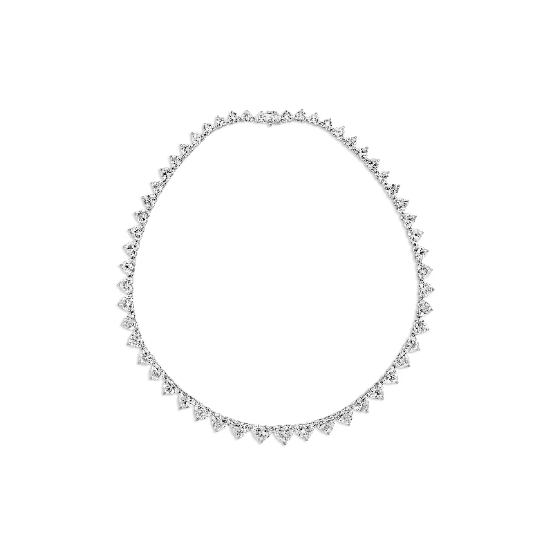 Modern Bar Necklace-50.58 TW Diamond Necklace